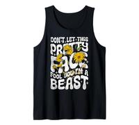 Cita Divertida de Don't Let This Pretty Face Fool You I'm a Beast Camiseta sin Mangas
