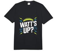 Cita Divertida de Electricista de Watt's Up Comfort Colors Adult Heavyweight T-Shirt