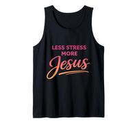 Cita Divertida de fe Cristiana Amor Jesús Camiseta sin Mangas