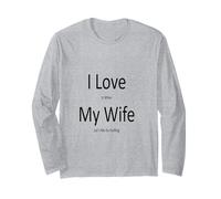 Cita Divertida de Golf I Love When my Wife Let me go Golfing Manga Larga