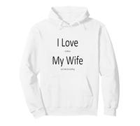 Cita Divertida de Golf I Love When my Wife Let me go Golfing Sudadera con Capucha