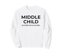 Cita Divertida de Hermano Invisible Pero invencible del niño Medio Sudadera