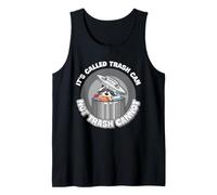 Cita Divertida de Humor Animal de Raccoon Trash Can Not Trash Can' Camiseta sin Mangas