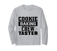 Cita Divertida de Humor para Hornear Galletas Oficial Manga Larga