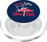 Cita Divertida de Jardinero paisajista Zero Turn It's How I Roll PopSockets PopGrip para MagSafe