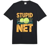 Cita Divertida de Jugador de Tenis - Stupid Net Comfort Colors Adult Heavyweight T-Shirt