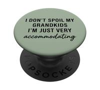 Cita Divertida de la Abuela de «No estropeo» a mis Nietos PopSockets PopGrip Adhesivo