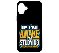 Cita Divertida de la sesión de Estudio de codificación de Desarrollo Web Carcasa para iPhone 16 Plus