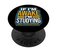 Cita Divertida de la sesión de Estudio de codificación de Desarrollo Web PopSockets PopGrip Adhesivo