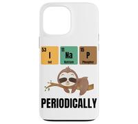 Cita divertida de la siesta de perezoso de química Carcasa para iPhone 13 Pro Max