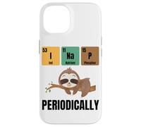 Cita divertida de la siesta de perezoso de química Carcasa para iPhone 14