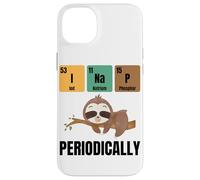 Cita divertida de la siesta de perezoso de química Carcasa para iPhone 14 Plus