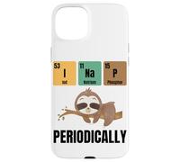 Cita divertida de la siesta de perezoso de química Carcasa para iPhone 15 Plus