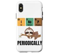 Cita divertida de la siesta de perezoso de química Carcasa para iPhone X/XS