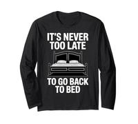 Cita divertida de Never Too Late To Go Back To Bed Manga Larga