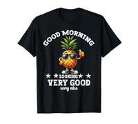 Cita Divertida de piña Buenos días Piña Fresca Camiseta