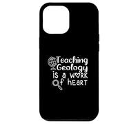 Cita Divertida de Profesor Enseñar geología es una Obra de corazón Carcasa para iPhone 12 Pro MAX