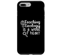 Cita Divertida de Profesor Enseñar geología es una Obra de corazón Carcasa para iPhone 7 Plus/8 Plus