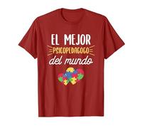 Cita Divertida De Psicología para Un Psicólogo Educativo Camiseta, Hombre, Arándano, M