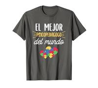Cita Divertida De Psicología para Un Psicólogo Educativo Camiseta, Hombre, Asfalto, S