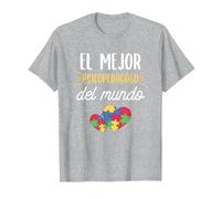 Cita Divertida De Psicología para Un Psicólogo Educativo Camiseta, Hombre, Gris Jaspeado, 5XL
