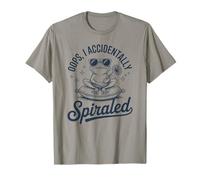 Cita Divertida de Rana Oops I Accidentally Spiraled Meditating Camiseta