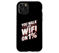 Cita Divertida de Slow Walker | Ropa de Humor sarcástica WiFi Divertida Carcasa para iPhone 11 Pro