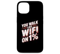 Cita Divertida de Slow Walker | Ropa de Humor sarcástica WiFi Divertida Carcasa para iPhone 13