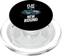Cita Divertida de Tierra Plana El Agua no Curva la Tierra Mujeres Hombres PopSockets PopGrip para MagSafe