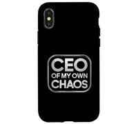 Cita Divertida del Empresario del CEO de mi Propio Caos Carcasa para iPhone X/XS
