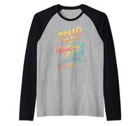 Cita Divertida del Equipo Hello We Are That Dream Coworker Gag Joke Camiseta Manga Raglan