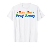 Cita divertida del Mes del Orgullo LGBTQ de Gay the Pray Away que dice graciosa Camiseta
