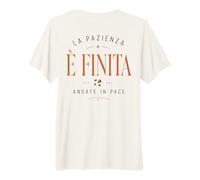 Cita Divertida Italiana La Pazienza È Finita Humor Camiseta Premium