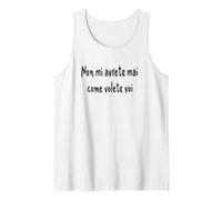 Cita Divertida Non mi avrete MAI Come volete VOI Camiseta sin Mangas
