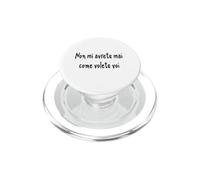 Cita Divertida Non mi avrete MAI Come volete VOI PopSockets PopGrip para MagSafe
