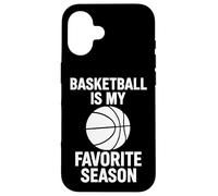 Cita Divertida para Amantes del Baloncesto Carcasa para iPhone 16