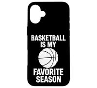Cita Divertida para Amantes del Baloncesto Carcasa para iPhone 16 Plus