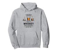 Cita Divertida para Beber con Texto en inglés I'D Rather Be Someone'S Shot of Whisky Sudadera con Capucha, Unisex para Adultos, Gris Jaspeado, XL
