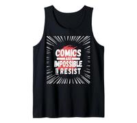 Cita Divertida para el Lector de novelas gráficas de cómics Camiseta sin Mangas