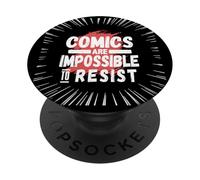 Cita Divertida para el Lector de novelas gráficas de cómics PopSockets PopGrip Adhesivo