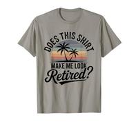 Cita Divertida para Jubilados de Retired Life Beach Sunset Camiseta