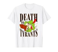Cita divertida retro de Rabbit Death To Tyrants, vintage de los 90 Camiseta