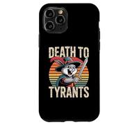 Cita divertida retro de Rabbit Death To Tyrants, vintage de los 90 Carcasa para iPhone 11 Pro