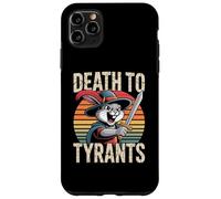Cita divertida retro de Rabbit Death To Tyrants, vintage de los 90 Carcasa para iPhone 11 Pro Max