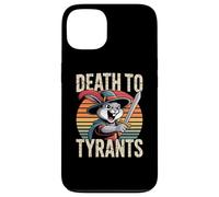 Cita divertida retro de Rabbit Death To Tyrants, vintage de los 90 Carcasa para iPhone 13