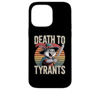 Cita divertida retro de Rabbit Death To Tyrants, vintage de los 90 Carcasa para iPhone 14 Pro Max