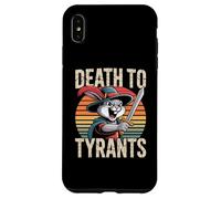 Cita divertida retro de Rabbit Death To Tyrants, vintage de los 90 Carcasa para iPhone XS Max