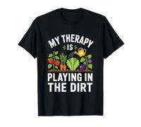 Cita Divertida sobre jardinería de My Therapy Is Playing in The Dirt Camiseta