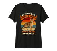 Cita Divertida sobre un Gato Guepardo si no Tienes una Cita Divertida sobre el Propietario de un felino Camiseta Premium