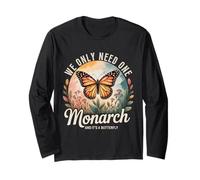 Cita divertida We Only Need One Monarch and It's A Butterfly Manga Larga